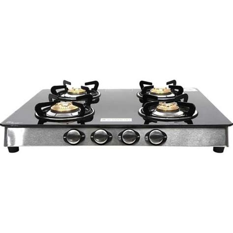 Wonderchef Zest Glass 4 Burner Gas Cooktop Price in India, Specs ...