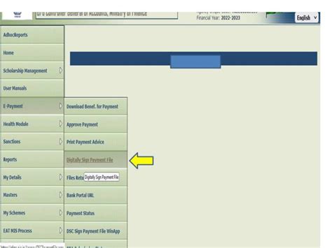 Applying DSC to approve the payment first level | Knowledge Base