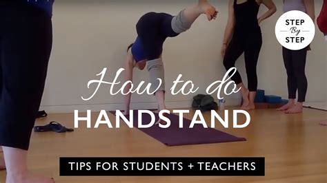 Image result for How to Do a Handstand Tutorial