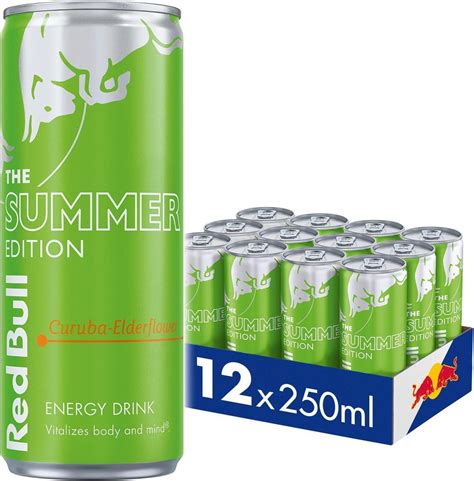 Red Bull Curuba Elderflower (Summer Edition) 12 x 250ml Cans | Buy Now ...