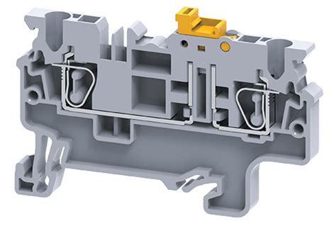 Connectwell 2.5 sq.mm Spring Clamp knife disconnecting compact Termina ...