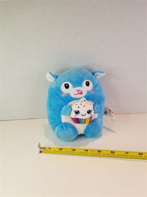 Peek A Boo Yummies Bear Cupcake Blue 6 Inch Plush | Ubuy India