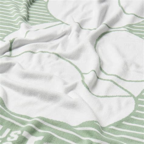 Reversible baby blanket in Nilo mist | TOUS
