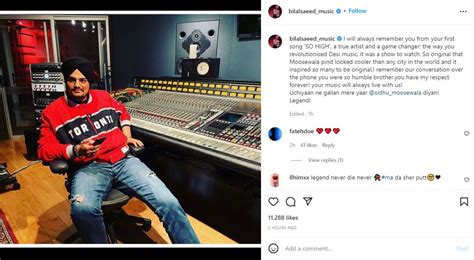 Pakistan singer Bilal Saeed condoles 'humble brother' Sidhu Moose Wala ...