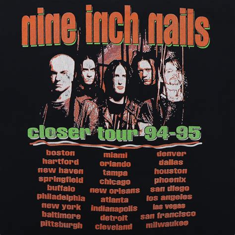 1994 Nine Inch Nails Closer Tour Shirt – WyCo Vintage