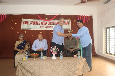 Celebration of Founder President Shri Manel Srinivas Nayak - Feb 08 ...