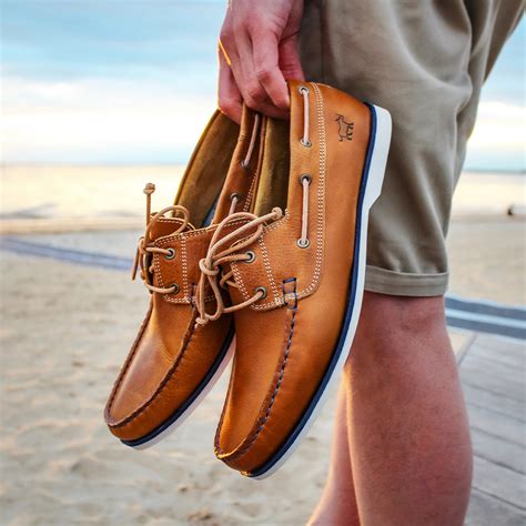 Men's Boat Shoes - Quality Canvas & Leather Boat Shoes - Tagged ...