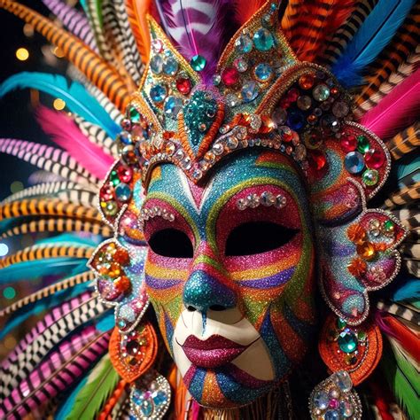 Native Stew - Bahamas AI Art, Photos, Videos: Junkanoo Face Masks