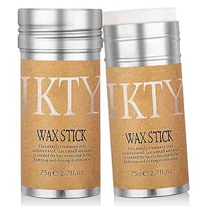 Buy Noxuvo Hair Wax Stick, 2PCS x 2.7 Oz Styling Wax Stick for Hair ...