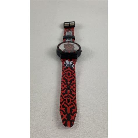 Star Wars Episode 1 Darth Maul Flip up Watch Vintage 1999 Lucas Hope ...