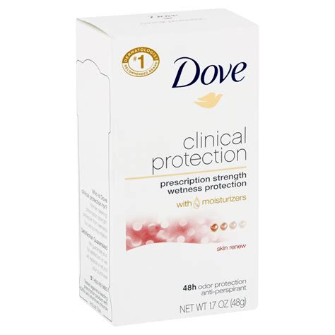Dove Clinical Protection Clear Tone Anti-Perspirant Deodorant, Skin ...