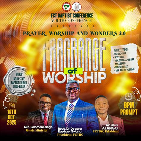 PWW , New Estate Baptist Church Gudu, Abuja, 10 October 2025 | AllEvents