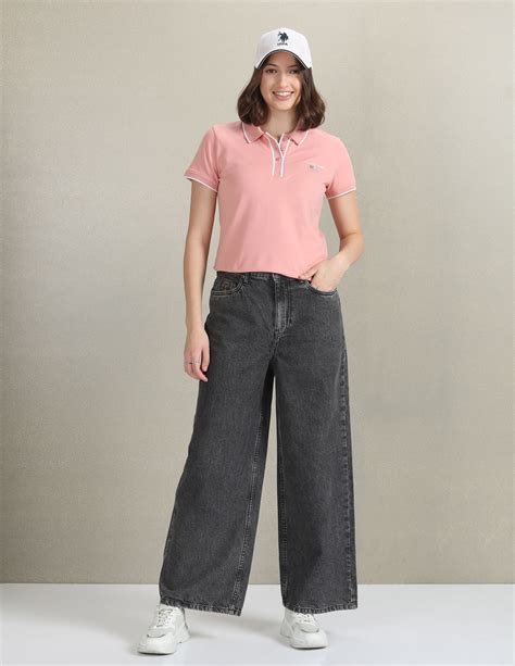 Mid Rise Rinsed Jeans – U.S. Polo Assn. India