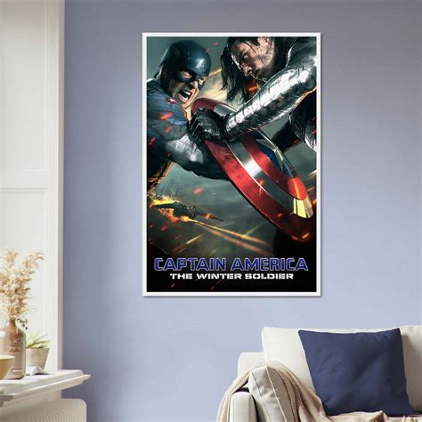 Captain America The Winter Soldier Movie Poster, Captain America Poster ...