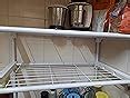 Ebee 2 Shelves Kitchen Cabinet - White : Amazon.in: Home & Kitchen