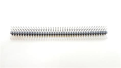 2.54mm Double Row Header (Pack of 10) – ThinkRobotics.com