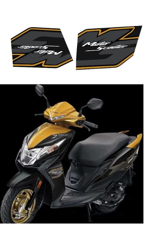 Grayfixx Side Panel Graphics for Dio Bs6 | Side Panel Sticker for Dio ...