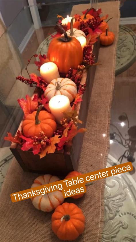 Thanksgiving table center piece ideas – Artofit