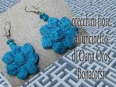 orecchini fiore orecchini fiore all uncinetto orecchini fiore orecchini fiore all uncinetto