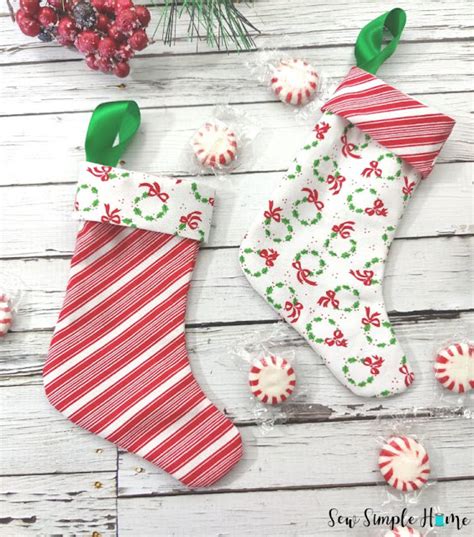 Image result for Free Printable Mini Christmas Stocking Pattern