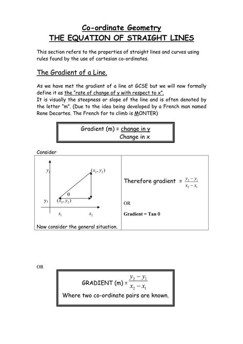 Image result for Straight Line Equation