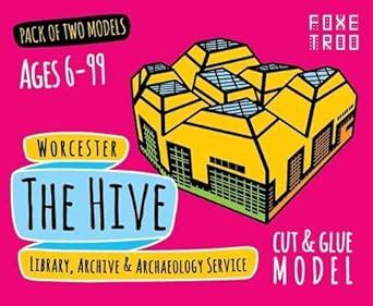 Buy The Hive Library, Worcester: Cut Out Paper Model Book Online at Low ...
