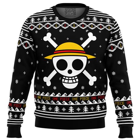 One Piece One Piece Flags Ugly Christmas Sweater GG0711 | One Piece Store