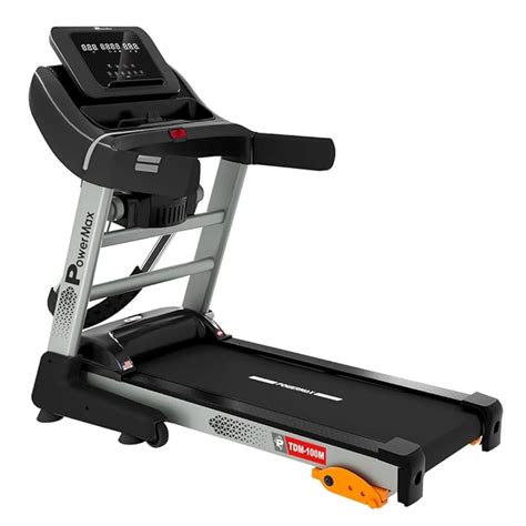 Buy PowerMax Fitness TDM-100M 5HP Motorized Multifunction Treadmill for ...