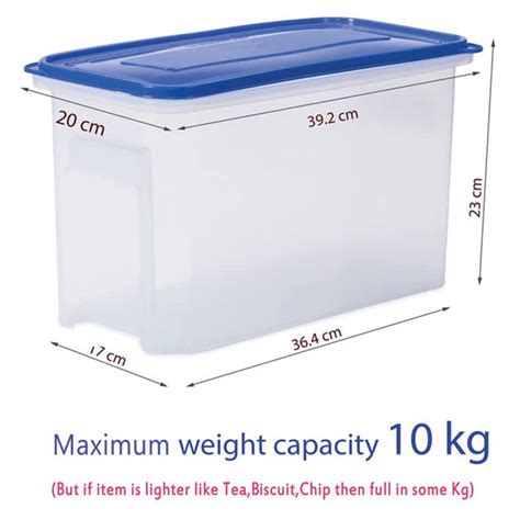 3173 Modular Transparent Airtight Food Storage Container - 10 LTR – Amd ...