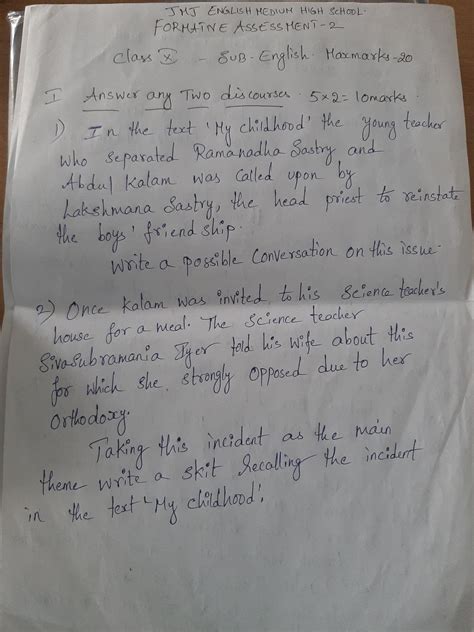 Image result for Assignment Class New 10 Week 5 English First