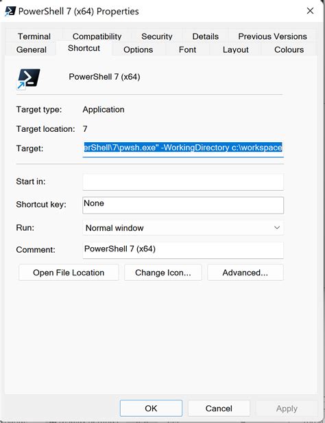 Image result for Windows PowerShell Set Command to Default