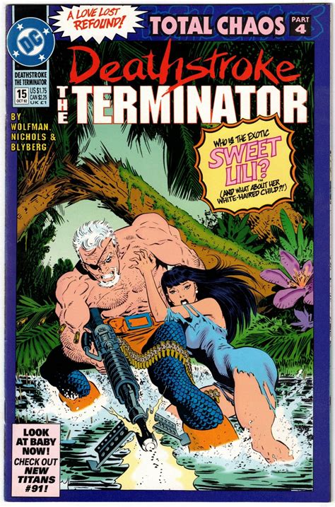 DEATHSTROKE THE TERMINATOR #15 (1992)- 1ST APPEARANCE ROSE WILSON AKA ...