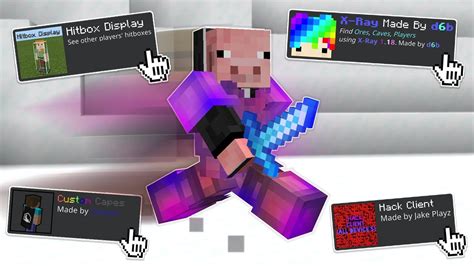 Image result for Minecraft Hacked Client