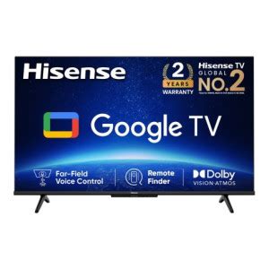 OfferTag: Hisense A6H 108 cm (43 inch) Ultra HD (4K) LED Smart Google ...