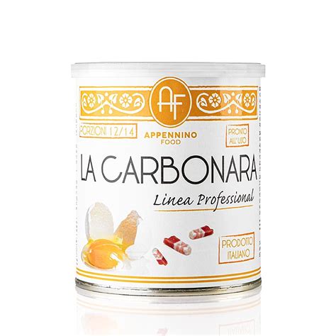 Salsa carbonara, Apeninos, 800 gramos, poder | GOURMET VERSAND Tienda ...