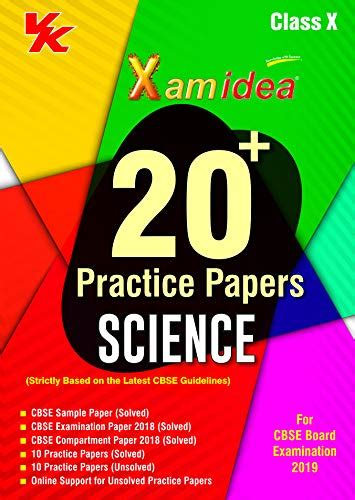 Xam Idea 20 Plus Cbse Sample Papers Science Class 10 For 2019 Exam ...