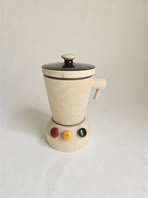 Handcrafted Wooden Mini Mixer Grinder | Joyful Play – Flourish