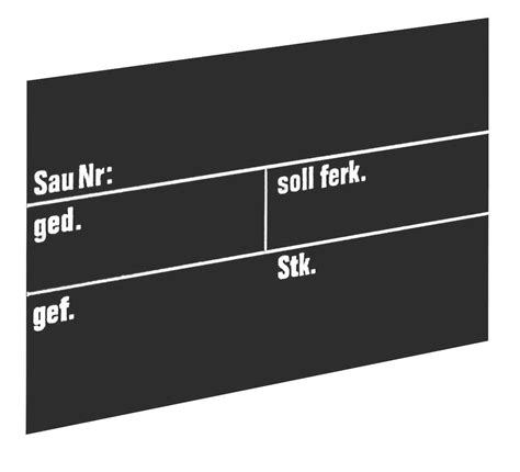 Stalltafel für Schweine 30x20cm | Stalltafeln | Tierkennzeichnung ...