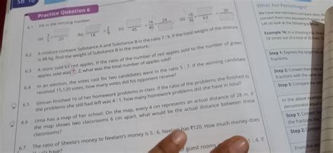 A mixture contain substance and substance be in a ratio seven is 9 if ...