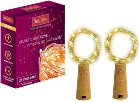 Buy Quace Copper String Led Light 10M 100 LED Battery Powered Wire ...