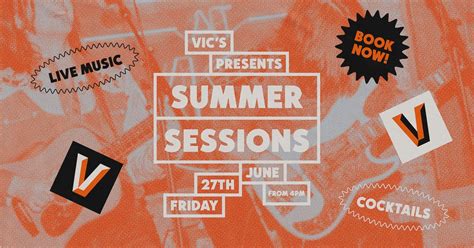 🎤 Vic’s Presents: Summer Sessions 🎉, 132 Main Street, KA7 1PB Prestwick ...