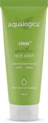 Aqualogica Clear+ Smoothie with Green Tea & Salicylic Acid Face Wash ...