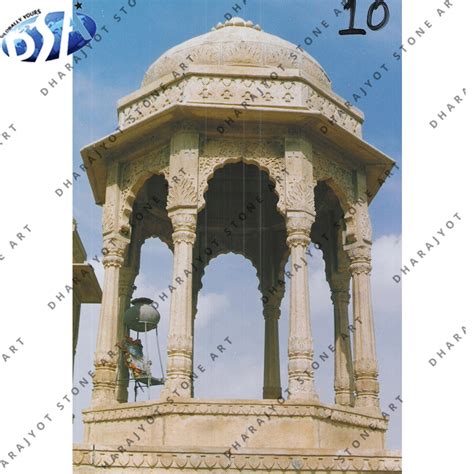 Natural Traditional Stone European Round Gazebo – Dharajyot Stone Art