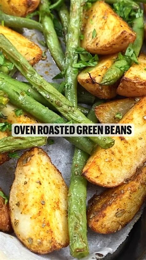 Oven roasted green beans – Artofit
