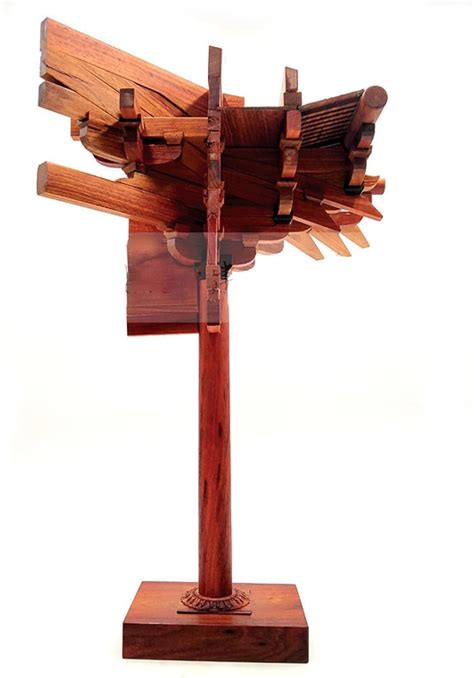 AMCLAI Dougong Tang Ancient Building Model - India | Ubuy