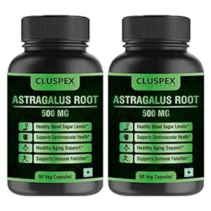Buy CLUSPEX NUTRITION Astragalus (Astragalus membranaceus) 500 mg For ...