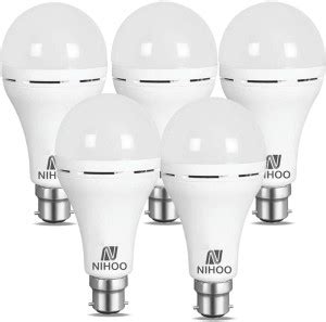 nihoo Rechargeable Emergency Inverter B22 Chargeable 4.5 Hours AC/DC ...