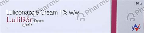 Lulibor 1 %W/W Cream (30): Uses, Side Effects, Price & Dosage | PharmEasy