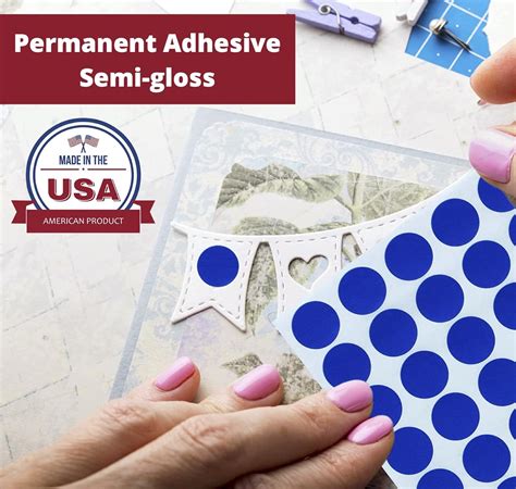 Buy Royal Green Round Stickers Labels dots Sticker 19mm 3/4 inch ...