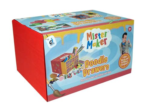 Mister Maker Doodle Drawers Kit (with Bonus Mister Maker Kit Inside ...